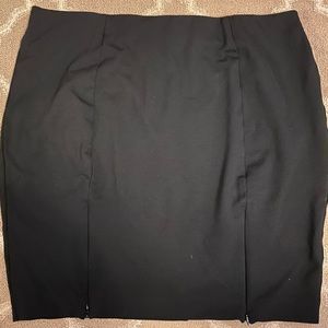 Lane Bryant Black Pencil Skirt